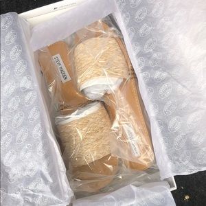 BRAND NEW/ Steve Madden Island Natural Raffia